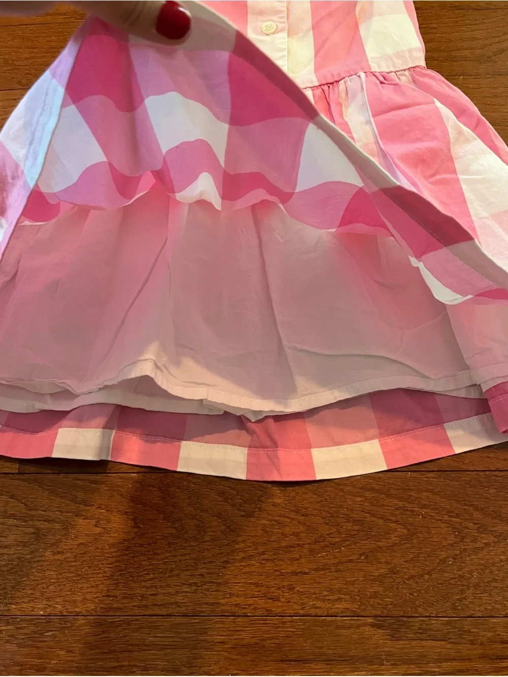 OshKosh B'gosh Pink and White Striped Sundress